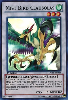 Mist Bird Clausolas - JOTL - Super Rare