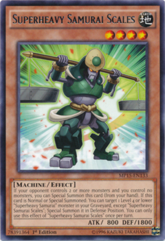 Superheavy Samurai Scales - MP15 - Rare