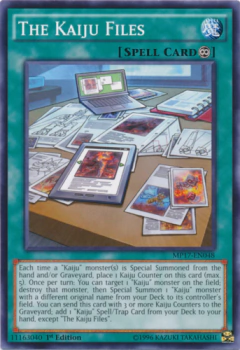 The Kaiju Files - MP17 - Common