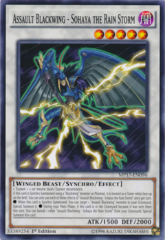 Assault Blackwing - Sohaya the Rain Storm - MP17 - Common
