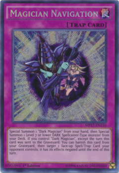 Magician Navigation (dañada) - MP17 - Secret Rare