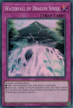 Waterfall of Dragon Souls - MP18 - Super Rare