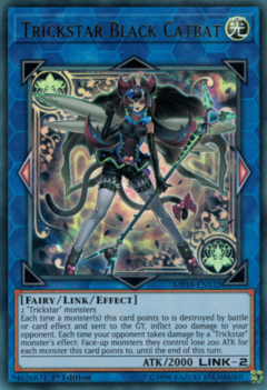 Trickstar Black Catbat - MP18 - Ultra Rare