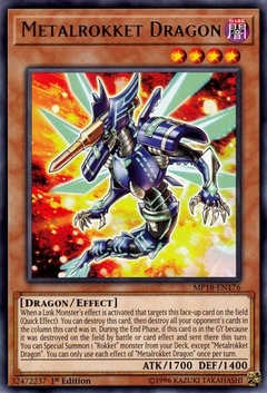 Metalrokket Dragon - MP18 - Rare