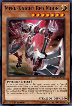 Mekk-Knight Red Moon - MP18 - Rare