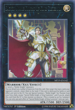 Sacred Noble Knight of King Custennin - MP19 - Rare