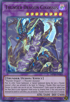 Thunder Dragon Colossus - MP19 - Ultra Rare