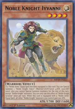 Noble Knight Iyvanne - MP19 - Rare