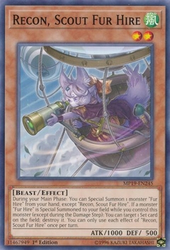 Recon, Scout Fur Hire - MP19 - Common