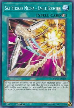 Sky Striker Mecha - Eagle Booster - MP19 - Common