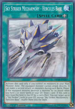 Sky Striker Mecharmory - Hercules Base - MP19 - Common
