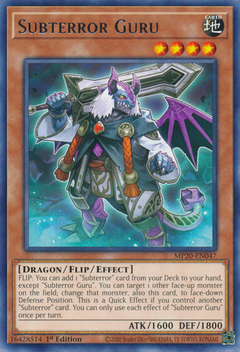 Subterror Guru - MP20 - Rare