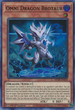 Omni Dragon Brotaur - MP20 - Ultra Rare
