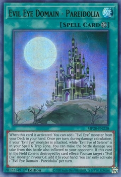 Evil Eye Domain - Pareidolia - MP20 - Ultra Rare