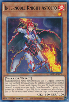 Infernoble Knight Astolfo - MP21 - Common