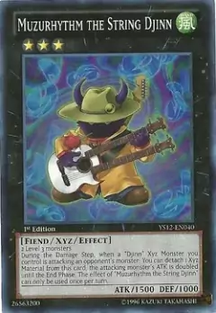 Muzurhythm the String Djinn - YS12 - Super Rare