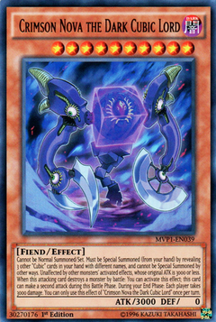 Crimson Nova the Dark Cubic Lord - MVP1 - Ultra Rare