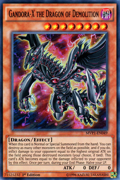 Gandora-X the Dragon of Demolition - MVP1 - Ultra Rare