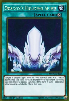 Dragon's Fighting Spirit - MVP1 - Gold Rare