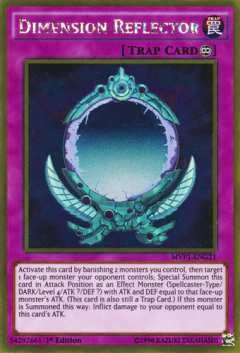 Dimension Reflector - MVP1 - Gold Rare