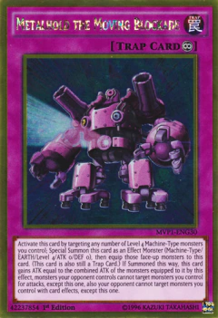 Metalhold the Moving Blockade - MVP1 - Gold Rare
