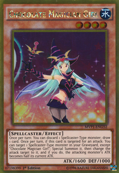 Chocolate Magician Girl - MVP1 - Gold Rare