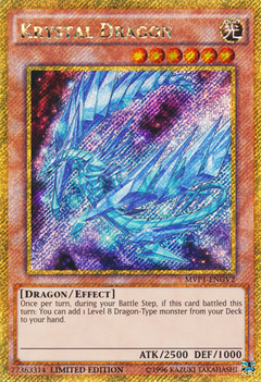 Krystal Dragon - MVP1 - Gold Rare