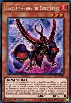 Blade Garoodia the Cubic Beast - MVP1 - Secret Rare