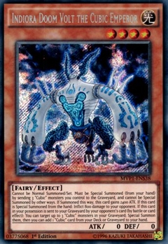Indiora Doom Volt the Cubic Emperor - MVP1 - Secret Rare