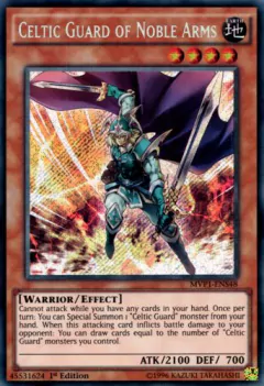 Celtic Guard of Noble Arms - MVP1 - Secret Rare