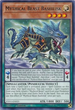 Mythical Beast Bashilisk - EXFO - Rare