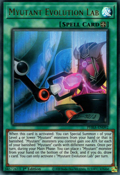 Myutant Evolution Lab - PHRA - Ultra Rare