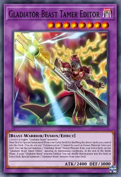 Gladiator Beast Tamer Editor - MZTM - Rare - comprar online