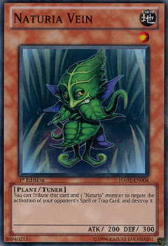 Naturia Vein - HA02 - Super Rare