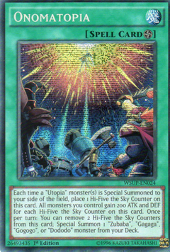 Onomatopia - WSUP - Secret Rare