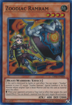 Zoodiac Ramram - OP05 - Super Rare