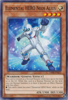 Elemental HERO Neos Alius - OP09 - Common