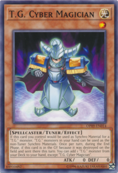 T.G. Cyber Magician - OP09 - Common