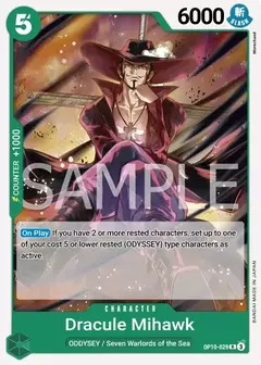 Dracule Mihawk - OP10-029 - R - comprar online