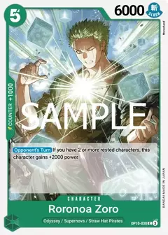 Roronoa Zoro - OP10-038 - C - comprar online