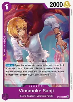 Vinsmoke Sanji - OP10-063 - R - comprar online
