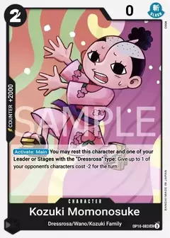 Kozuki Momonosuke - OP10-083 - UC - comprar online