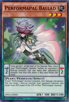 Performapal Ballad - DPDG - Super Rare