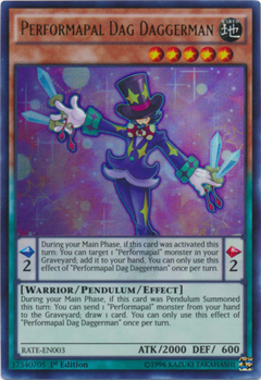 Performapal Dag Daggerman - RATE - Ultra Rare