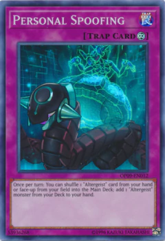 Personal Spoofing - OP09 - Super Rare