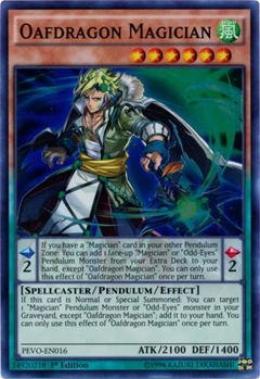 Oafdragon Magician - PEVO - Super Rare