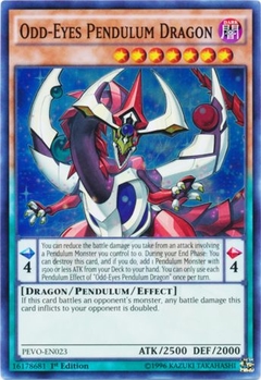 Odd-Eyes Pendulum Dragon - PEVO - Super Rare