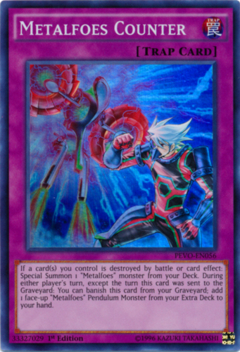 Metalfoes Counter - PEVO - Super Rare