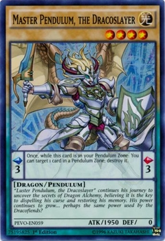 Master Pendulum, the Dracoslayer - PEVO - Super Rare
