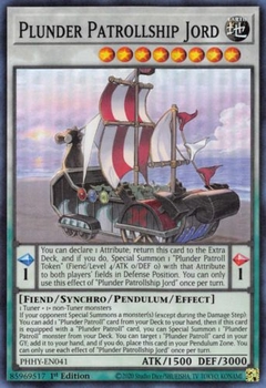 Plunder Patrollship Jord - PHHY - Super Rare